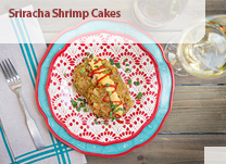 Sriracha Shrimp Cakes